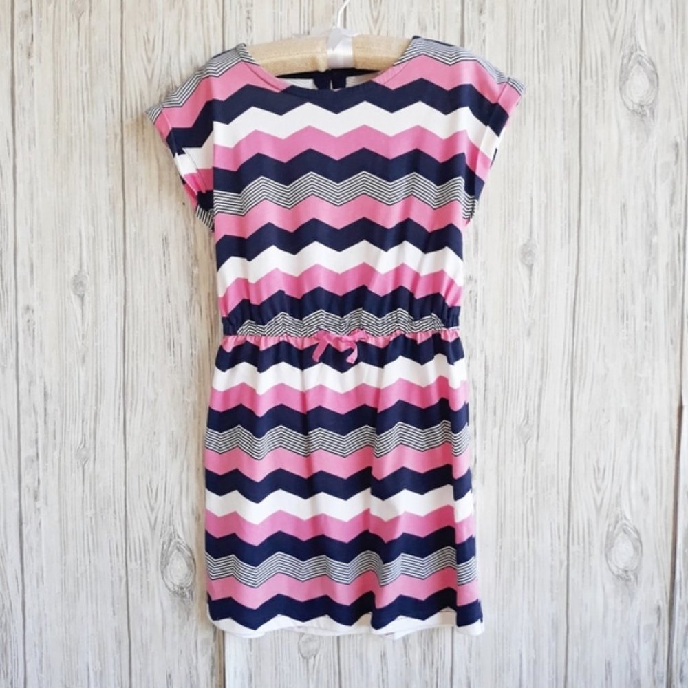Gymboree Chevron Summer Knit Dress Size 8